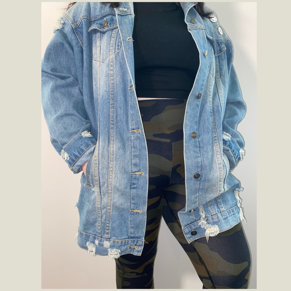 Bottlette OverSized Denim Jacket!!!